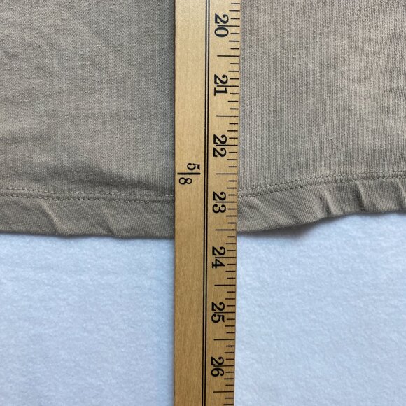 Essentials Fear of God T-Shirt Men's S Tan Camel Short Sleeve Crewneck - Picture 12 of 13